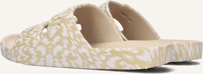 Beige Freedom Moses Slippers IKAT Beige Freedom Moses Slippers IKAT - large