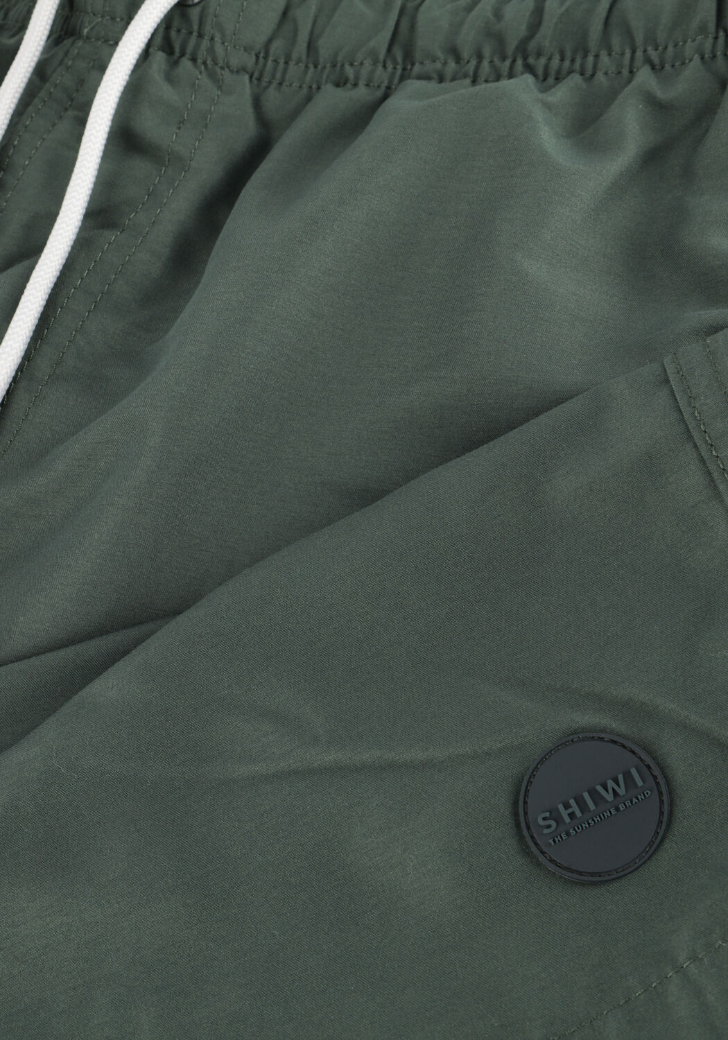 Donkergroene SHIWI Zwembroeken MEN MIKE SWIM SHORTS 7 INCH SOLID - large