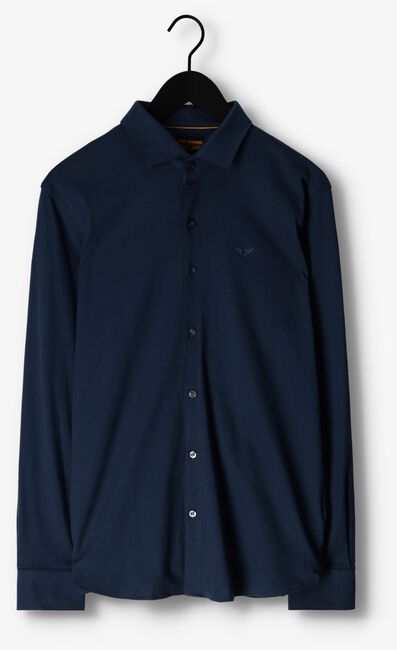 Donkerblauwe PME LEGEND Casual overhemd LONG SLEEVE SHIRT CTN SINGLE JERSEY - large