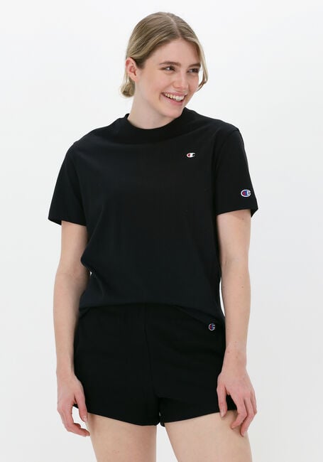 Zwarte CHAMPION T-shirt CREWNECK T-SHIRT 115109 - large