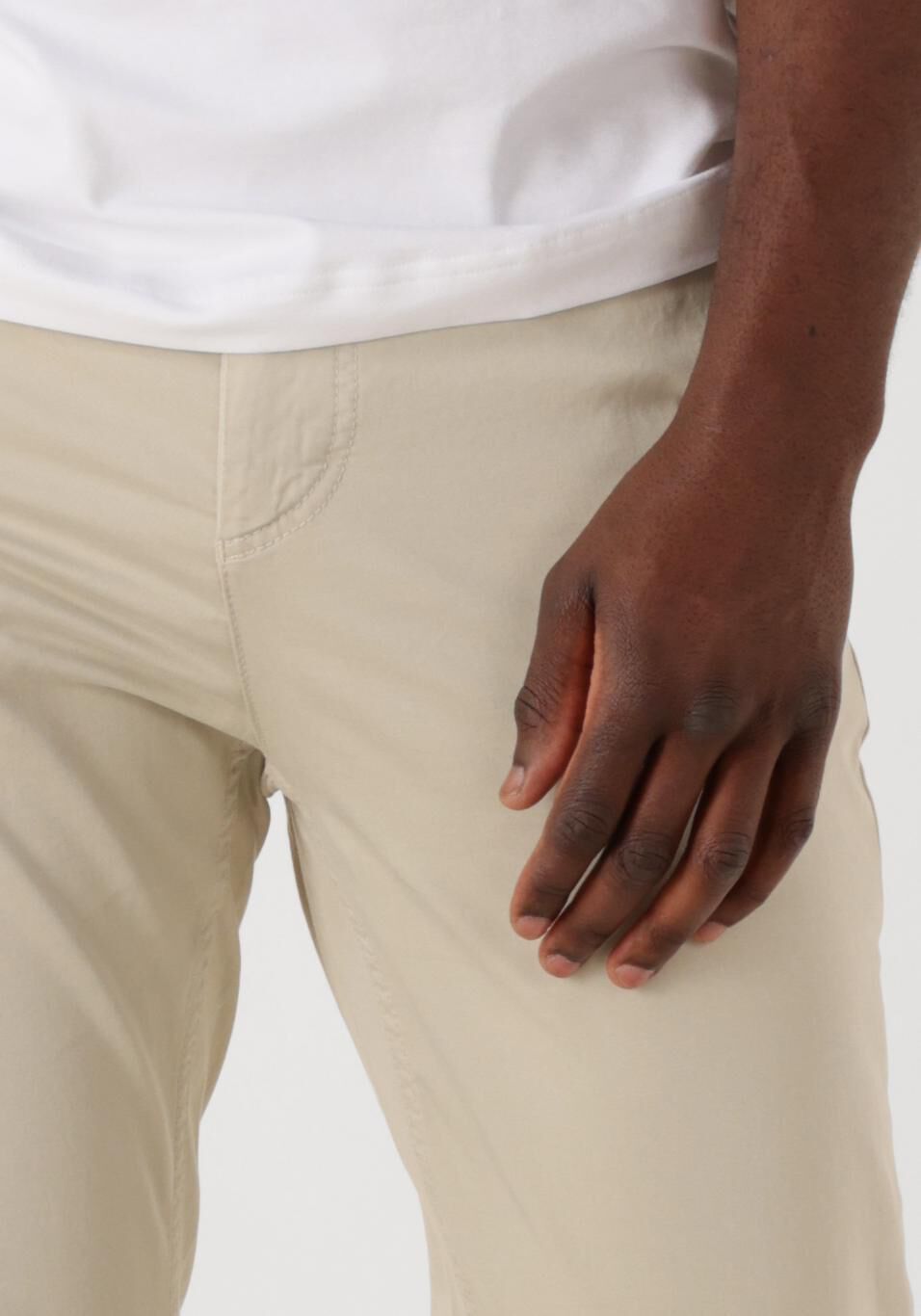 BOSS ORANGE Heren Broeken Chino_tapered Beige