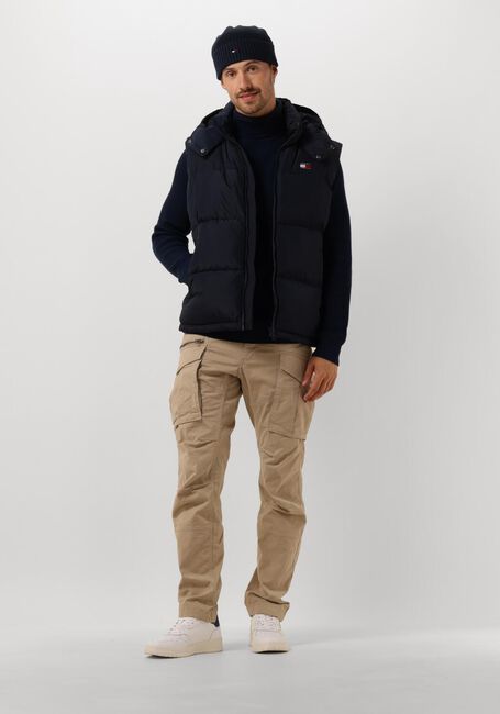Blauwe TOMMY JEANS Coltrui TJM SLIM XS BADGE ROLLNECK - large