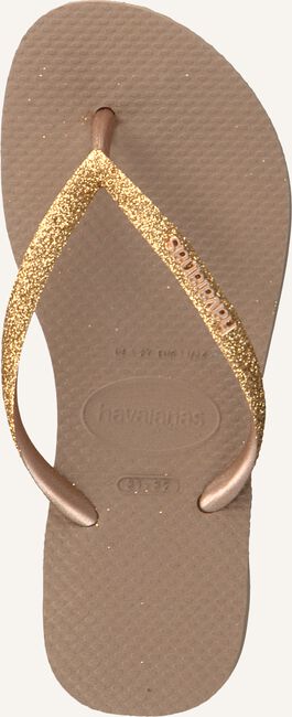 Gouden HAVAIANAS Teenslippers KIDS SLIM SHINY Gouden HAVAIANAS Teenslippers KIDS SLIM SHINY - large