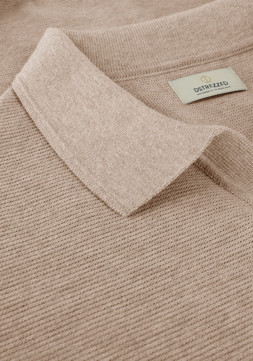 Bruine DSTREZZED Polo MERCURY SHORT SLEEVE POLO - large