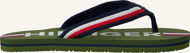 Groene TOMMY HILFIGER Teenslippers MAXI LETTERING PRINT Groene TOMMY HILFIGER Teenslippers MAXI LETTERING PRINT - large