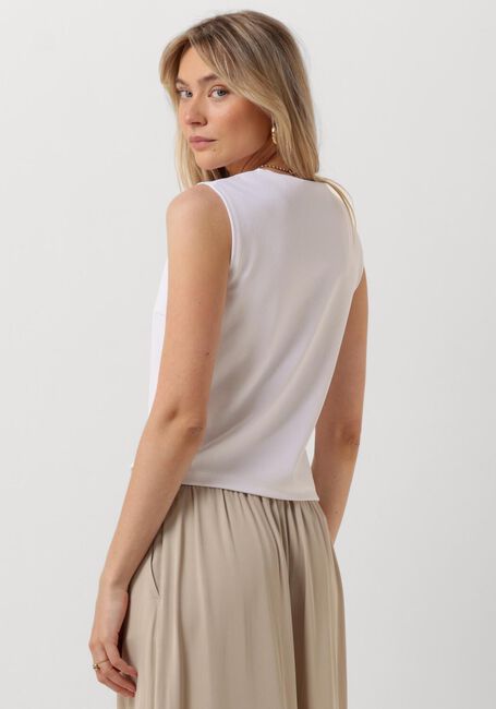 Witte VANILIA Top TWILL SLEEVLESS - large