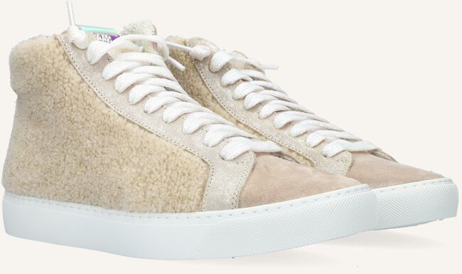 Beige P448 Hoge sneakers STAR Beige P448 Hoge sneakers STAR - large