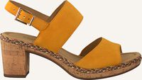 Gele GABOR Platte sandalen 777 - medium