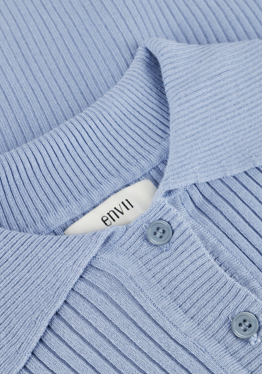 Lichtblauwe ENVII Tops & T-shirts ENLUNA LS KNIT 7231 - large