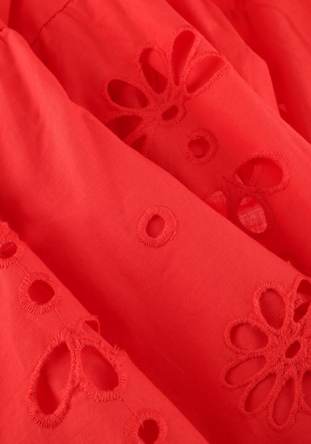 Rode Y.A.S. Jurken YASLINE STRAP LONG DRESS - large