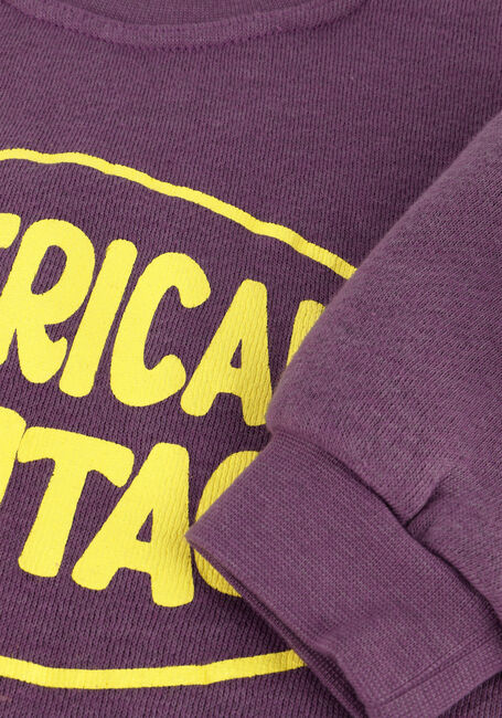 Paarse AMERICAN VINTAGE Sweater DOVEN 1 - large