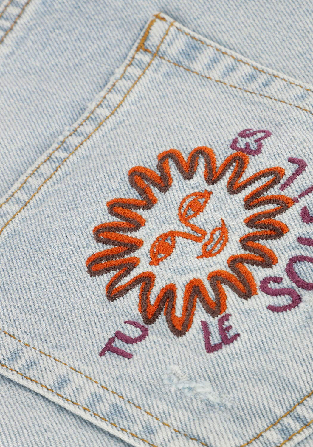 Lichtblauwe HARPER & YVE Shorts YVE-SH - large