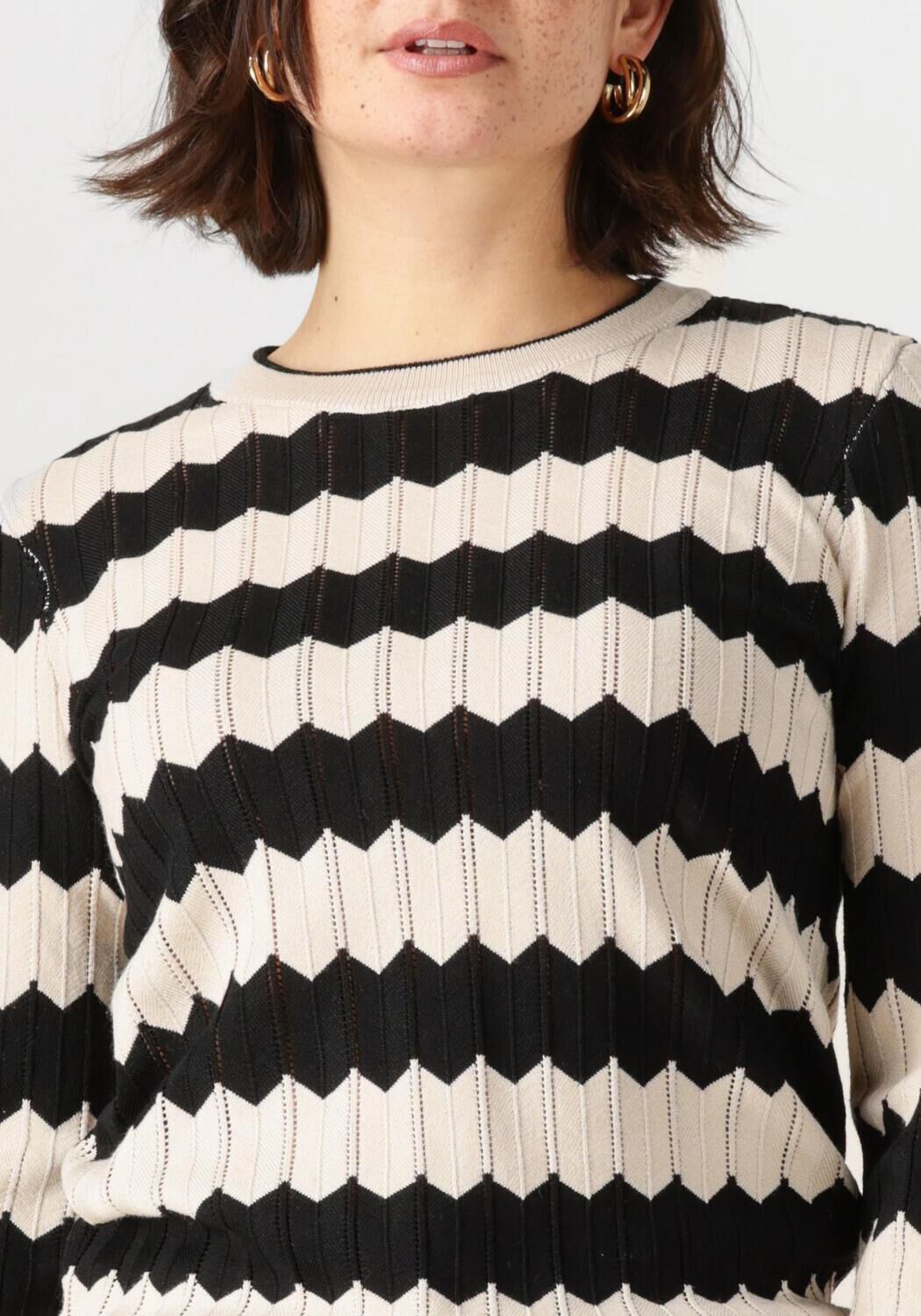 OBJECT Dames Truien & Vesten Objebba L s Re Knit Pullover Zand