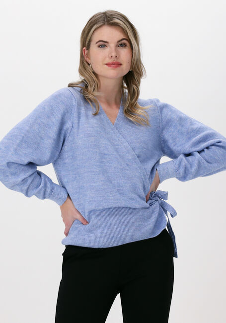 Lichtblauwe MODSTRÖM Vest OPAL V-NECK - large