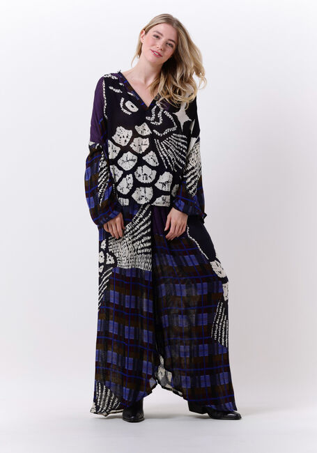 Donkerblauwe MES DEMOISELLES Wijde broek SANCHU - large