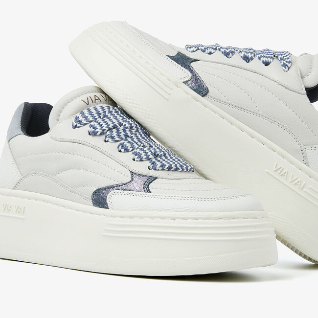 Blauwe VIA VAI Pumps ISA JOSIE - large
