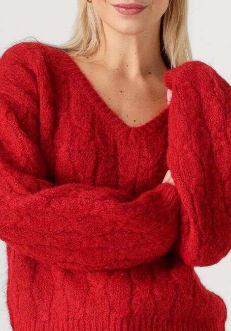 Rode YDENCE Trui KNITTED SWEATER JESSIE - large