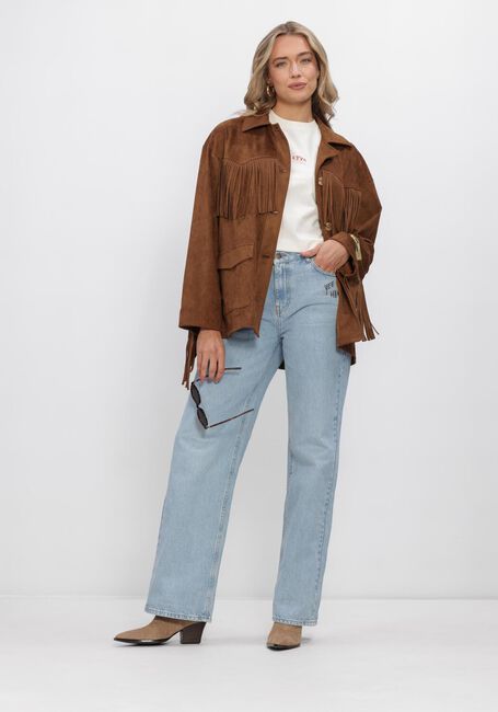 Blauwe HARPER & YVE Wide jeans YVE-PA - large