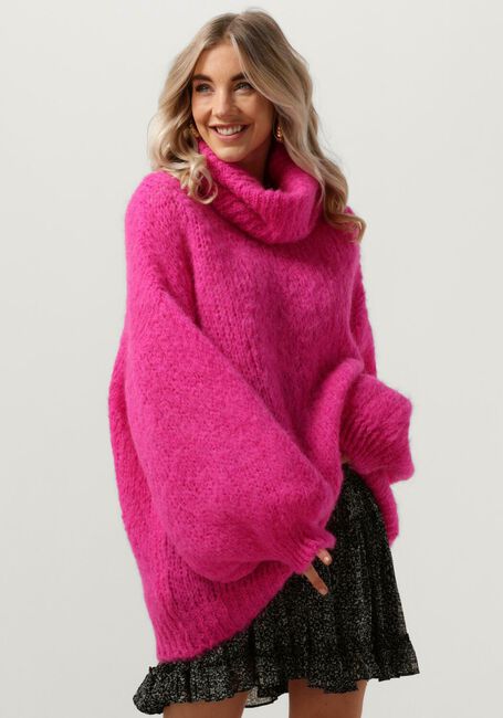 Roze AMERICAN DREAMS Coltrui PEPPER ROLL NECK ALPACA PULLOVER - large