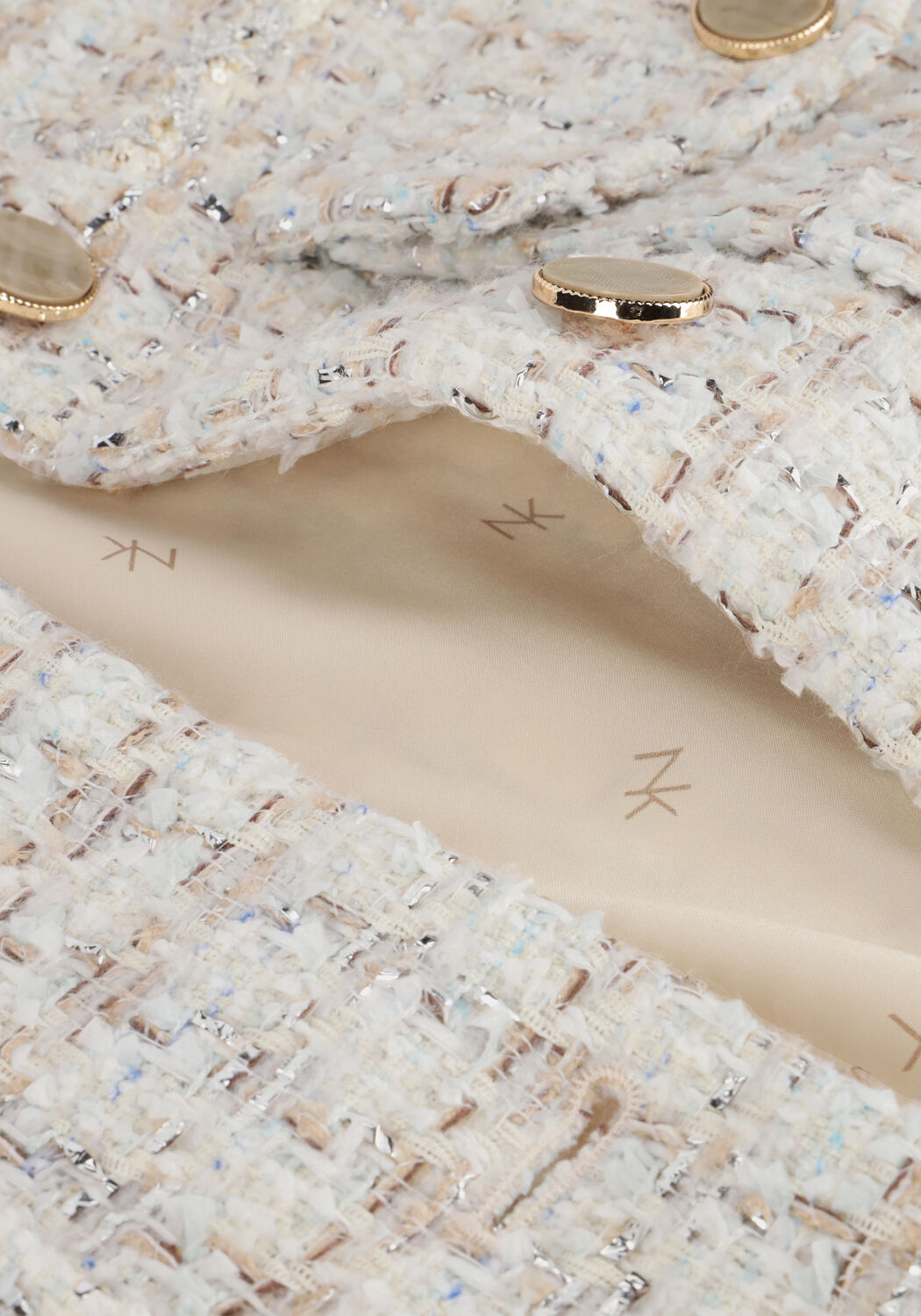 Gebroken wit NUKUS Jack HARMONY JACKET - large