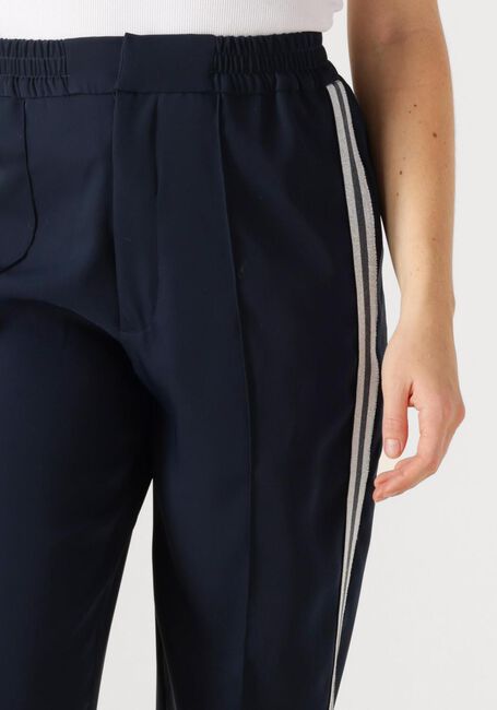 Donkerblauwe EST'SEVEN Wijde broek JUNE TROUSER - large