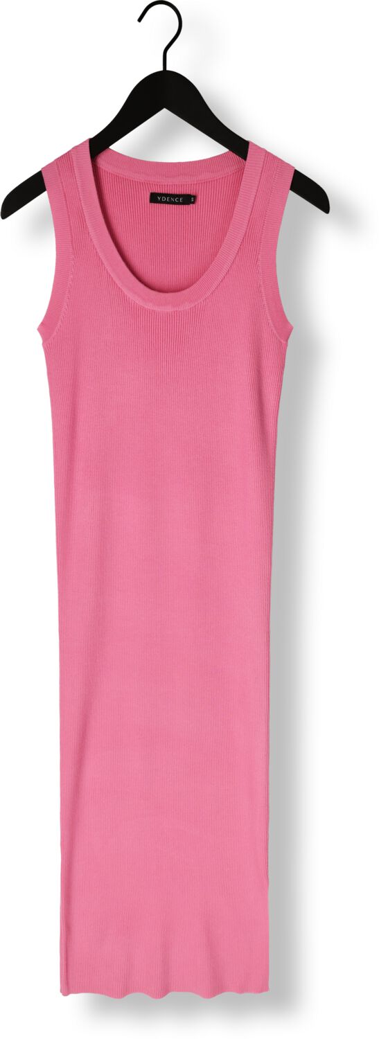 YDENCE Dames Jurken Knitted Dress Ariel Roze