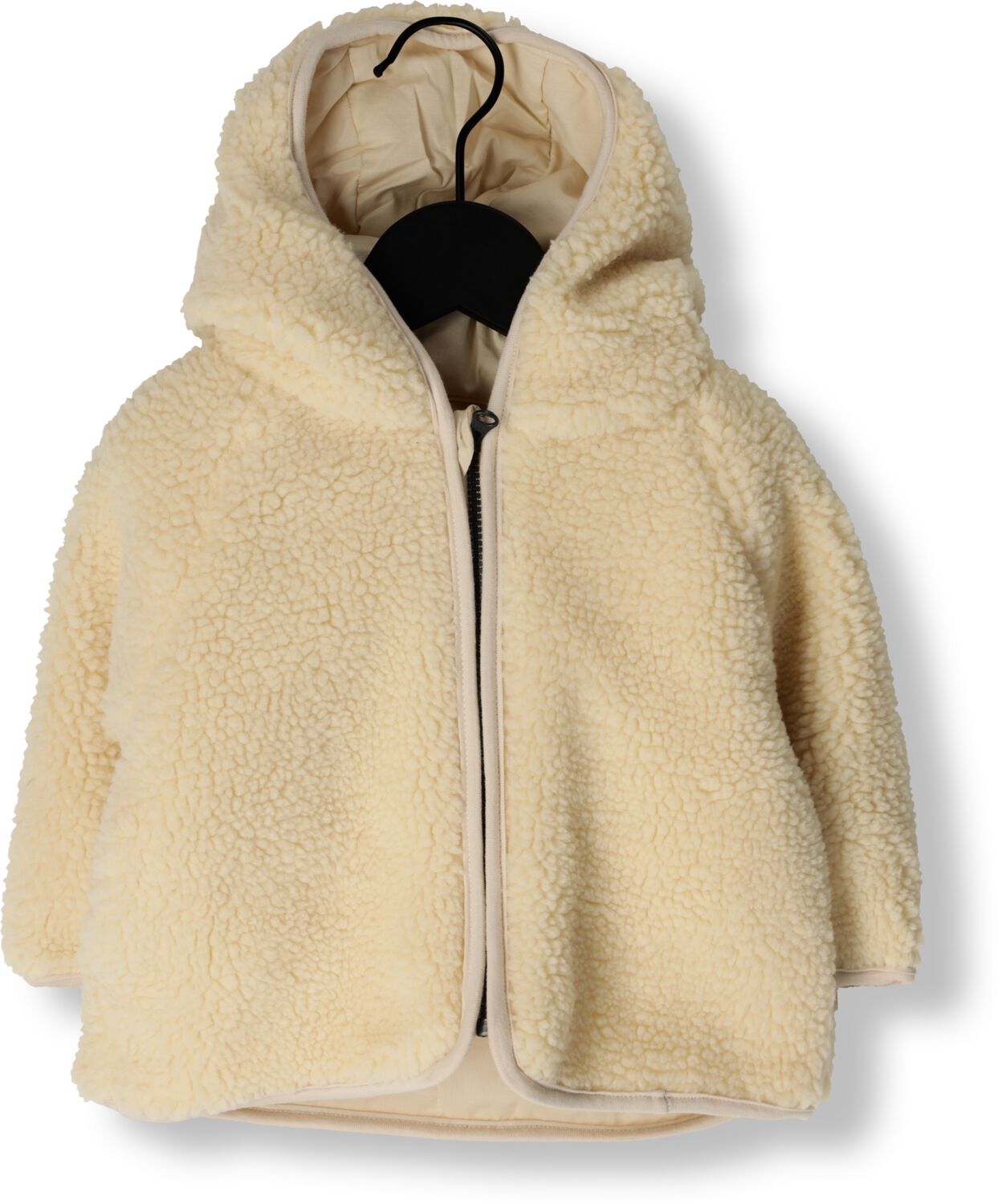 LIL' ATELIER Baby Jassen Nbmnalo Loose Sherpa Jacket Lil Ecru