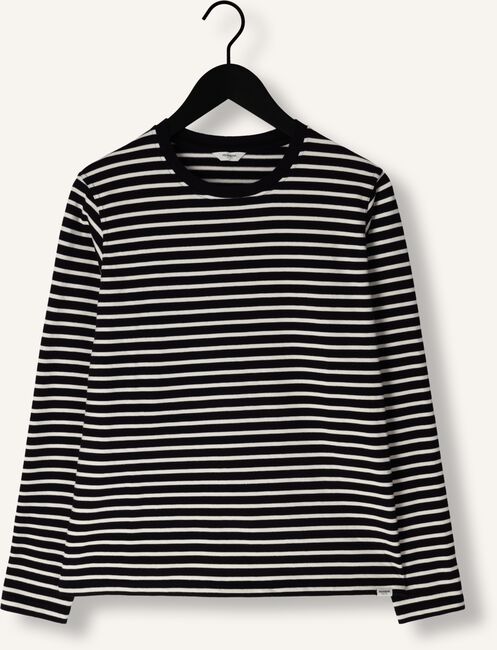 Zwarte PENN & INK Trui SWEATER STRIPE Zwarte PENN & INK Trui SWEATER STRIPE - large