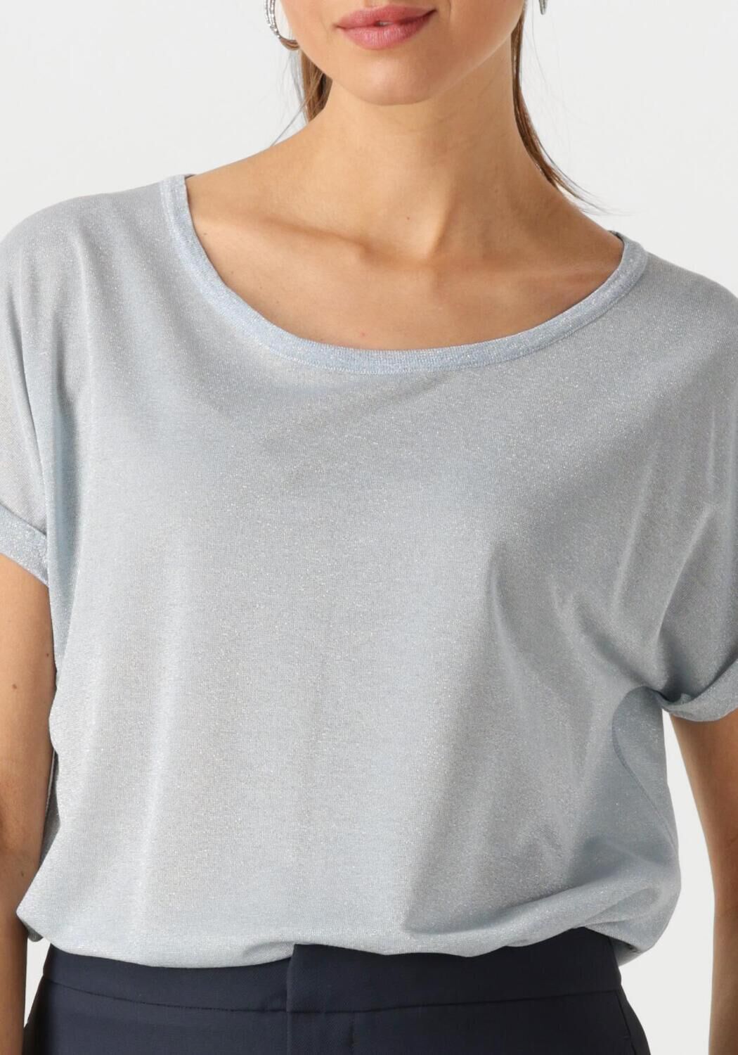 MOS MOSH Dames Tops & T-shirts Mmkay Tee Blauw