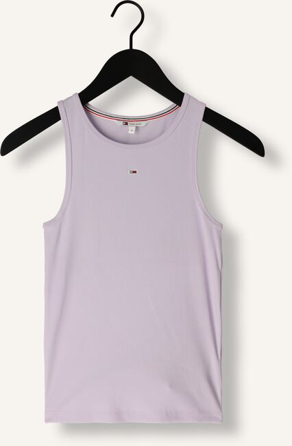 Lila TOMMY JEANS Top TJW ESSENTIAL RIB TANK Lila TOMMY JEANS Top TJW ESSENTIAL RIB TANK - large