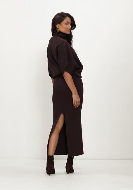 Bruine NOTRE-V Midi jurk NV-IYLA - large