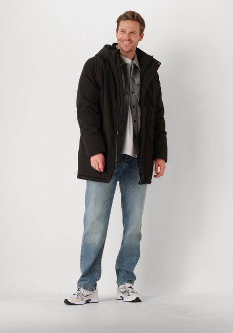 Grijze PURE PATH Overshirt REGULAR FIT SHIRTS OVER203 - large