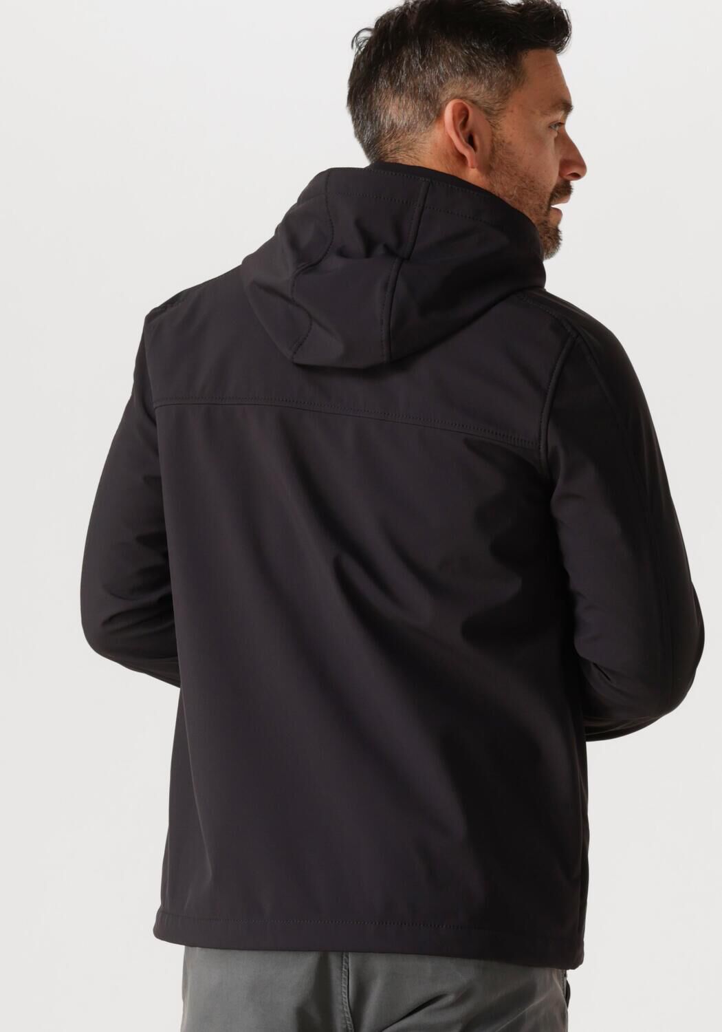 PME LEGEND Heren Jassen Semi Long Jacket Successor 3l Soft Shell Zwart