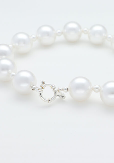 Witte BONNIE STUDIOS Kettingen MOONLIGHT PEARL NECKLACE - large