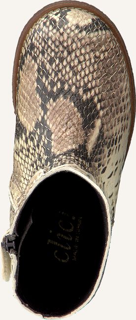 Beige CLIC! Enkellaarsjes 8698 Beige CLIC! Enkellaarsjes 8698 - large