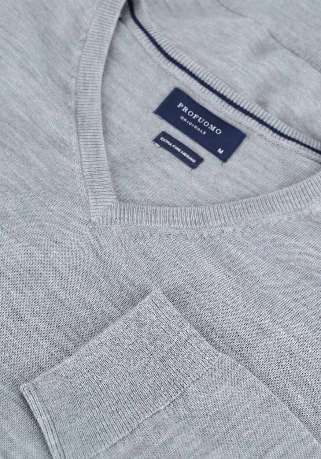Lichtgrijze PROFUOMO Trui JACOB - large
