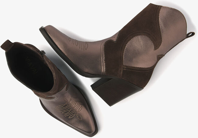 Bruine VIA VAI Cowboylaarzen GIOIA FADE - large