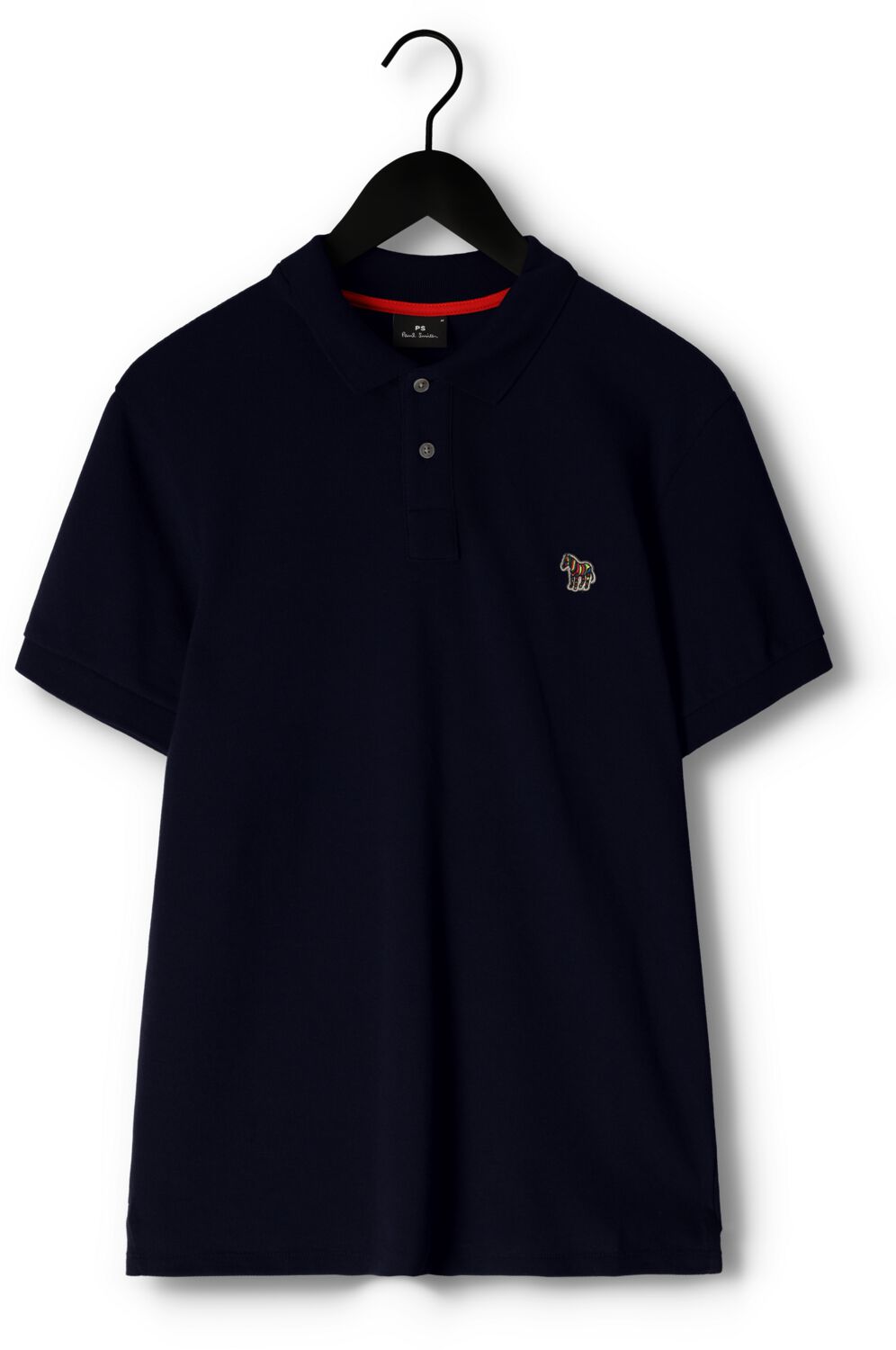 PS PAUL SMITH Heren Polo's & T-shirts Mens Slim Fit Ss Polo Shirt Zebra Donkerblauw
