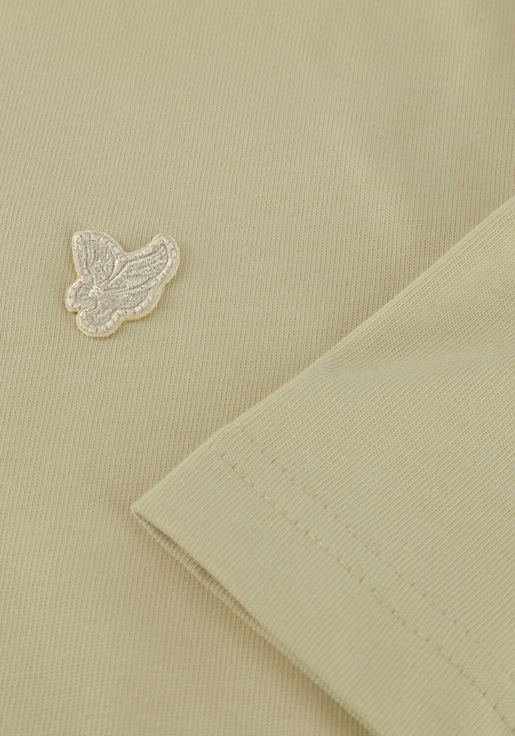 Beige LYLE & SCOTT T-shirt HEAVY WEIGHT RELAXED T-SHIRT - large