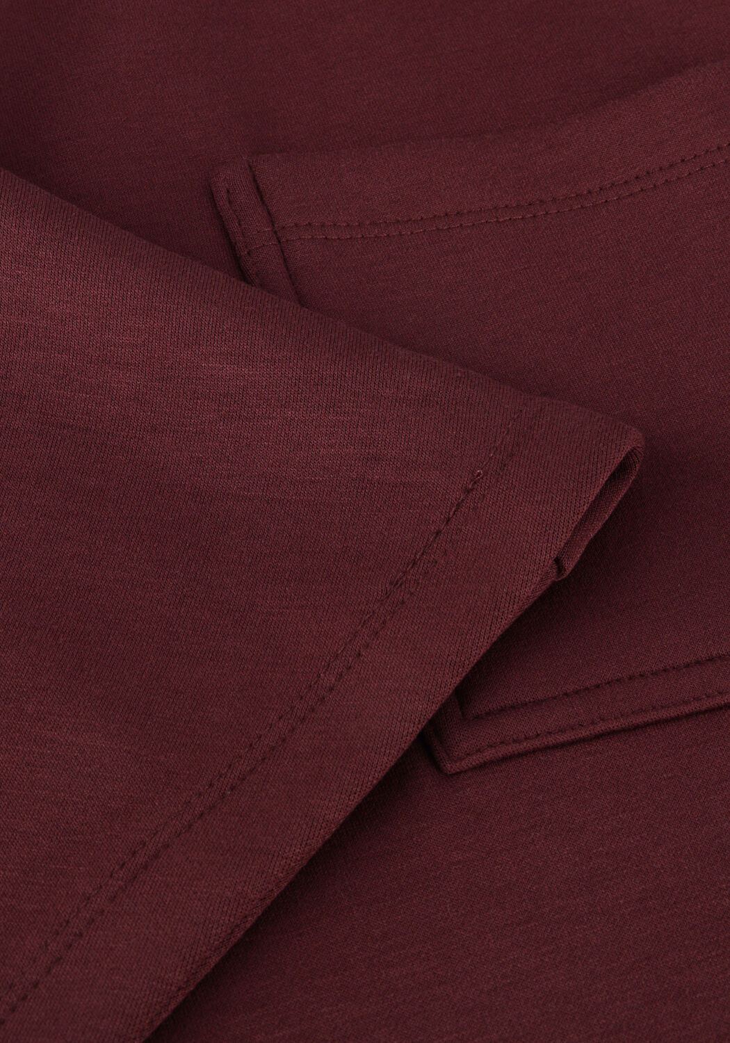 Bordeaux MSCH COPENHAGEN Top MSCHHARISSA IMA Q SS SWEATSHIRT - large