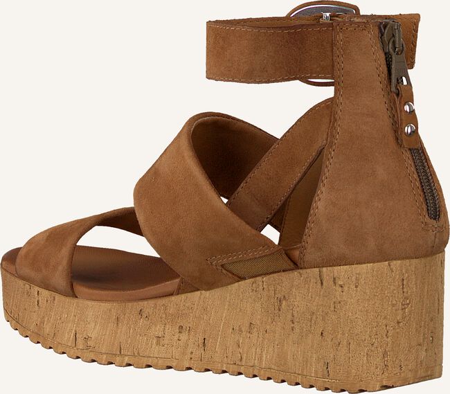 Cognac OMODA Platte sandalen 722016 Cognac OMODA Platte sandalen 722016 - large