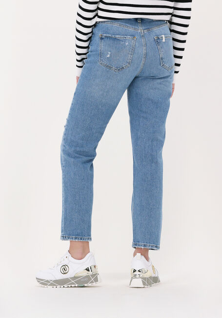 Blauwe LIU JO Straight leg jeans ECS PANT.DENIM STRAIGHT H.W. - large