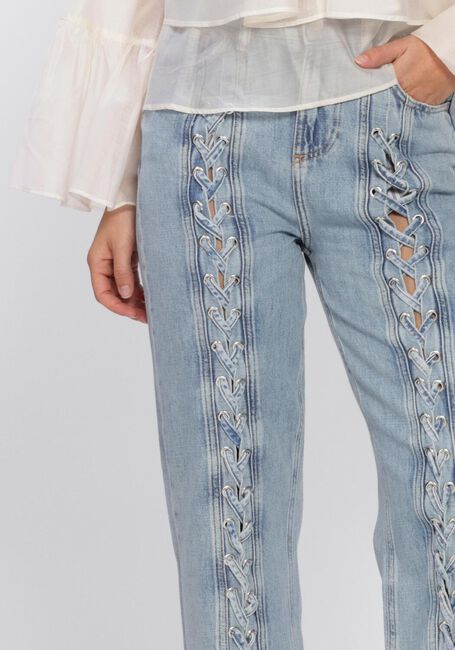 Lichtblauwe LIU JO Straight leg jeans ECS PANT FLARE OCCHIELLI - large