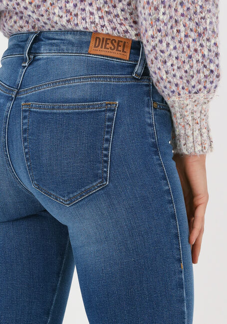 Blauwe DIESEL Skinny jeans SLANDY - large