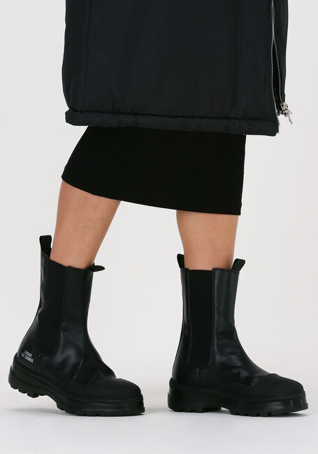 Zwarte WOMSH Chelsea boots JUMP INK - large