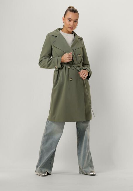 Groene MODSTR&Ouml;M Trenchcoats HIRO JACKET - large