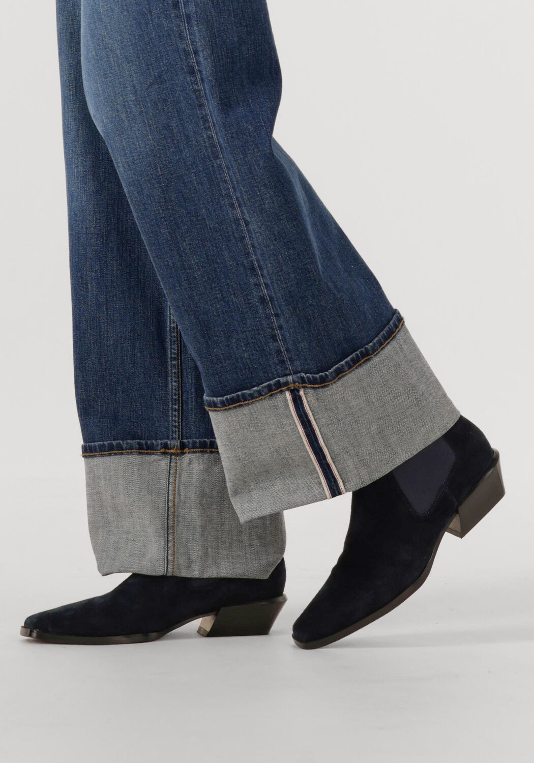 Blauwe STEFANO LAURAN Enkellaarsjes PE2104 - large