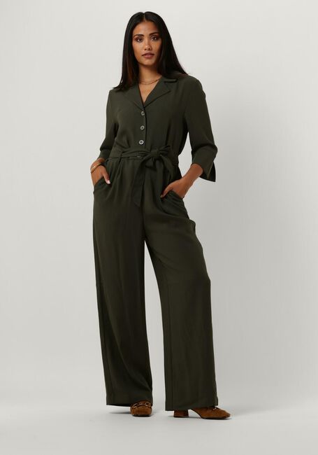 Donkergroene MOS MOSH Jumpsuit MMCISMO DENEY JUMPSUIT - large