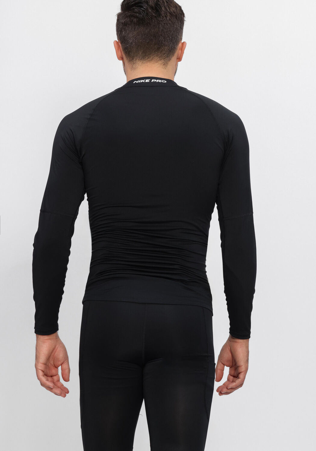 Heren Polo's & T-shirts Nike Pro - Zwart, foto 3