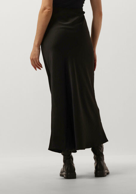 Zwarte NEO NOIR Maxirok VICKY HEAVY SATEEN SKIRT - large